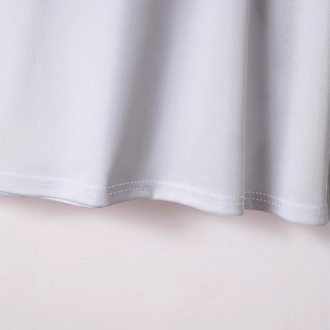 Herren Poloshirt mit modernem grafischen Muster Echoarchiv