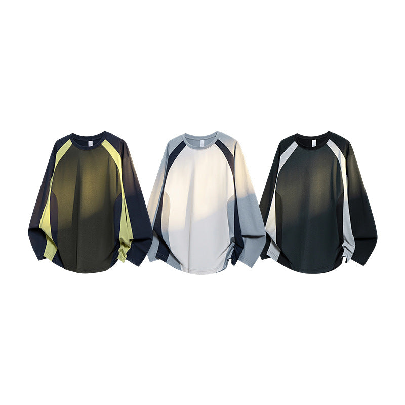 Herren Oversized Performance-Langarmshirt mit Raglanärmeln und Mesh‑Einsätzen Echo Archiv