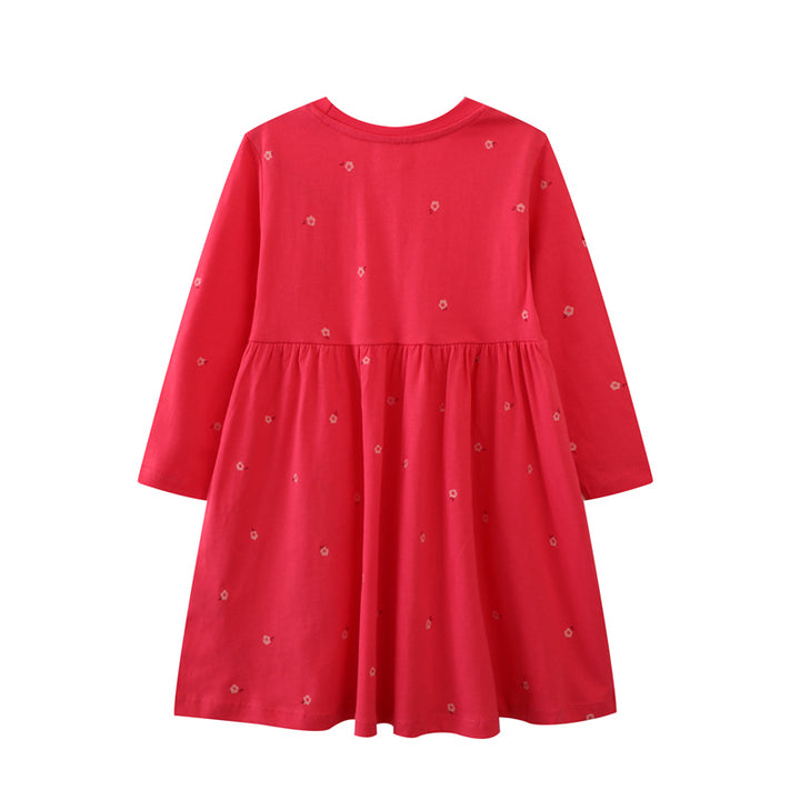 Mädchen Langarmkleid mit bezauberndem Einhorn-Design Echo Archiv