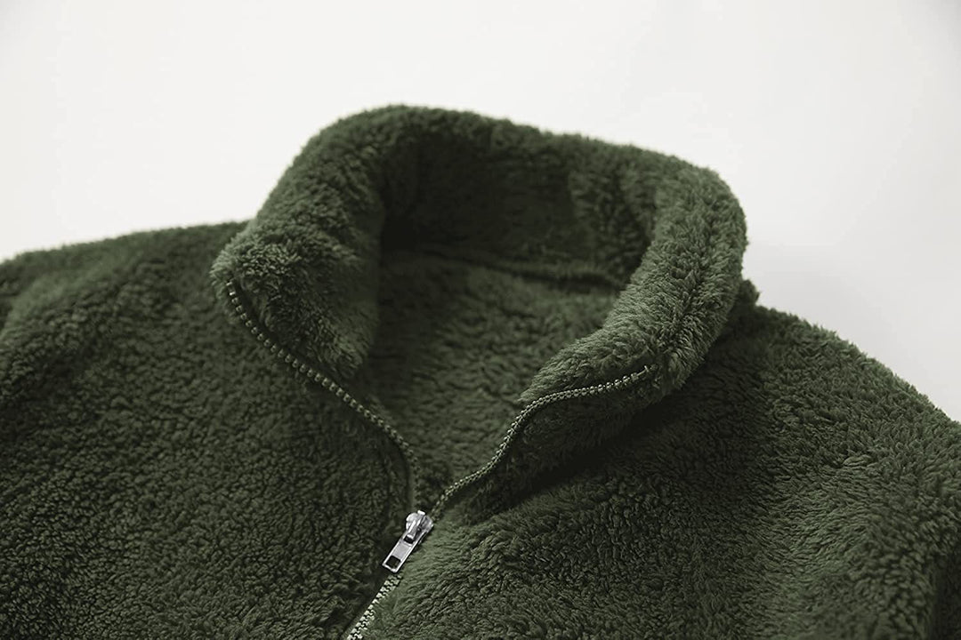 Herren Fleecejacke mit weichem Innenfutter und praktischen Taschen Echoarchiv