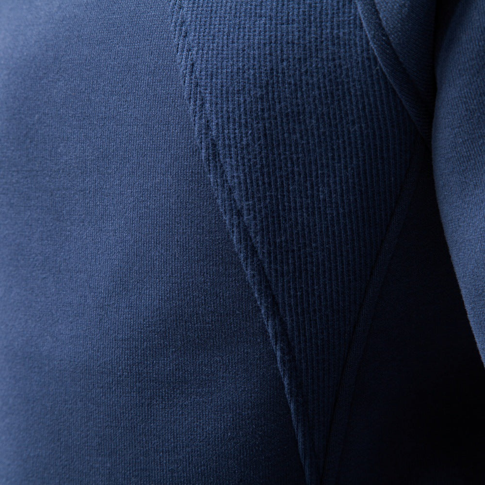 Herren Troyer-Fleecepullover mit Stehkragen und halbem Reißverschluss Echoarchiv