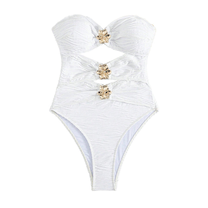 Damen Cut-Out Badeanzug mit raffiniertem Design Echo Archiv