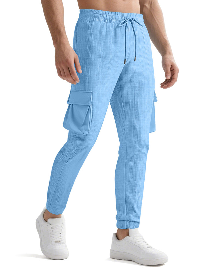 Herren Cargo-Jogginghose mit elastischem Bund und praktischen Taschen Echoarchiv