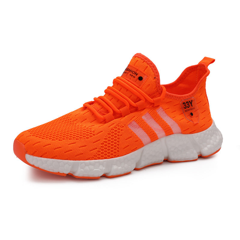 Herren Atmungsaktive Strick-Sneaker mit dämpfender Schaumsohle und Stretch-Fersenlasche Echoarchiv