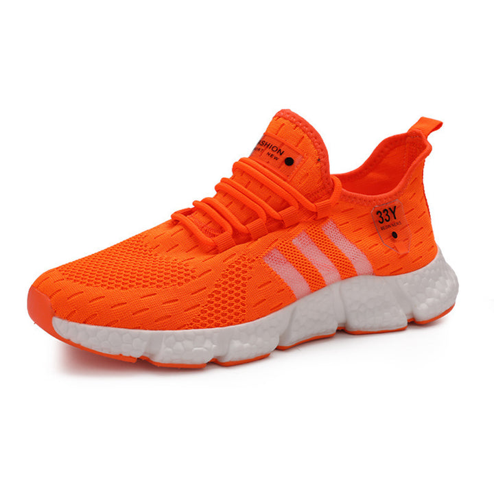 Herren Atmungsaktive Strick-Sneaker mit dämpfender Schaumsohle und Stretch-Fersenlasche Echoarchiv