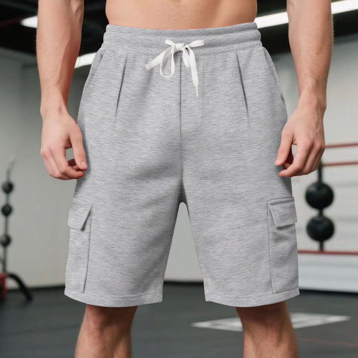 Herren Sportliche Cargo-Shorts mit elastischem Bund und praktischen Taschen Echoarchiv