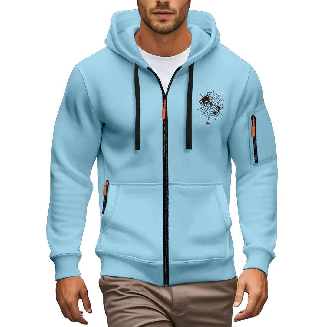 Herren Hochwertiger Zip-Hoodie Echoarchiv