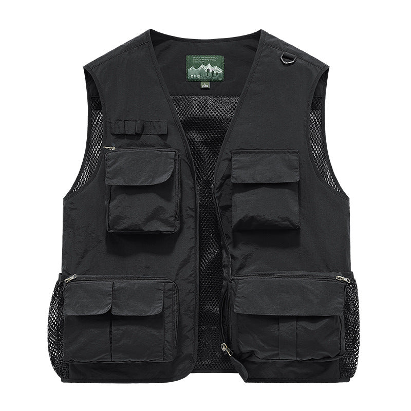 Herren Multifunktionale und atmungsaktive Outdoor-Weste Echo Archiv