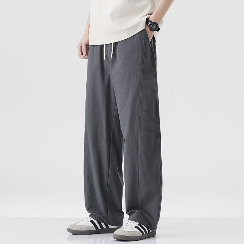 Herren Lässige und weite Freizeithose Echo Archiv