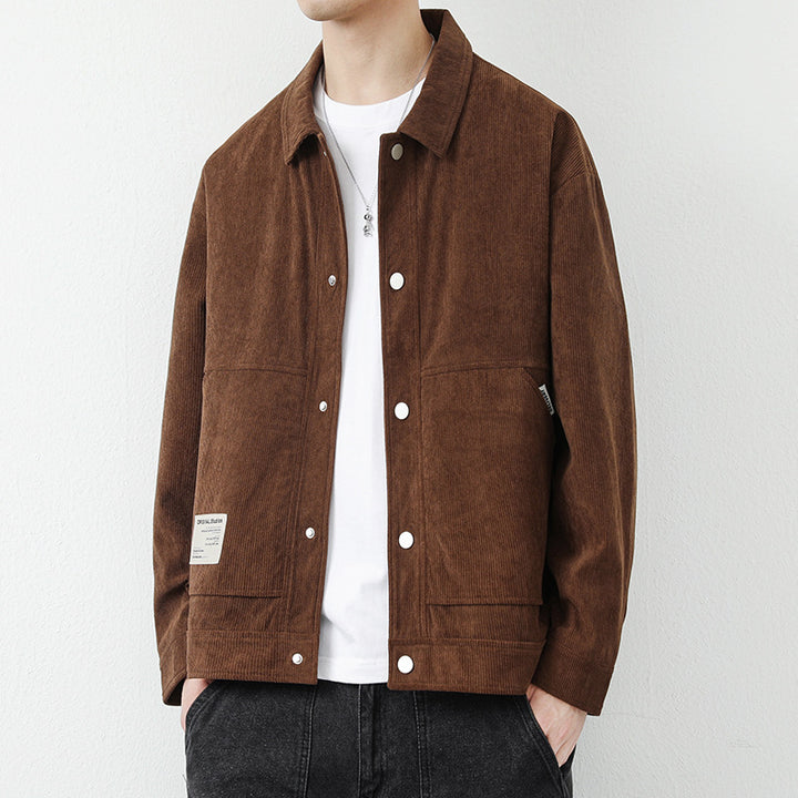 Herren Modische Cordjacke Echo Archiv
