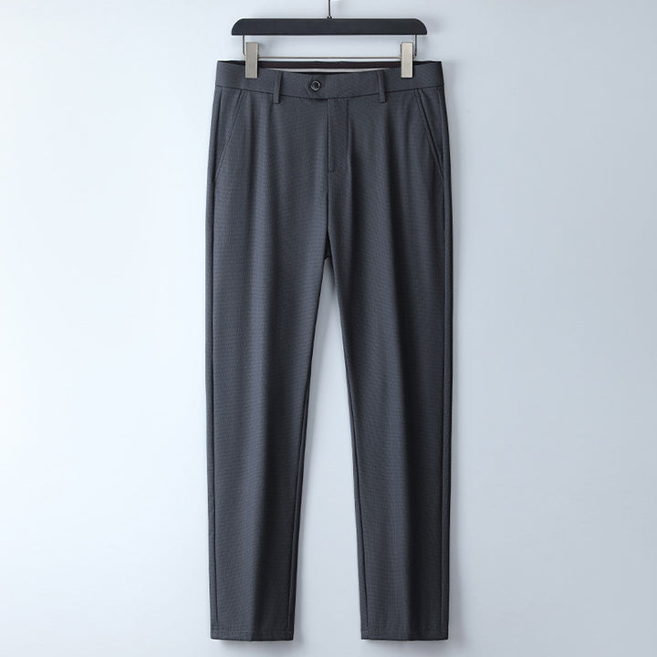 Herren eleganter Anzughose mit feinem Strukturdesign Echoarchiv