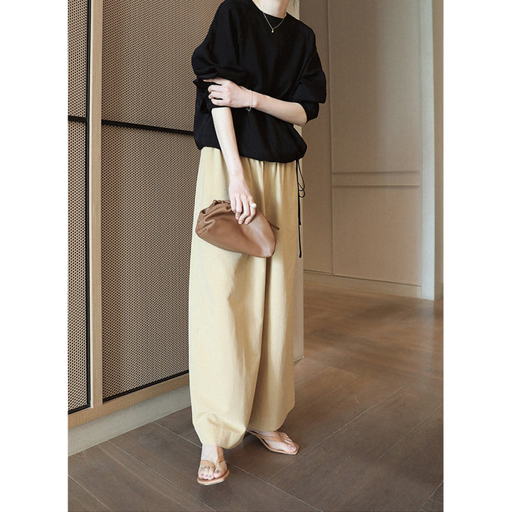 Damen Elegante und luftige Bluse mit ballonärmel Echoarchiv