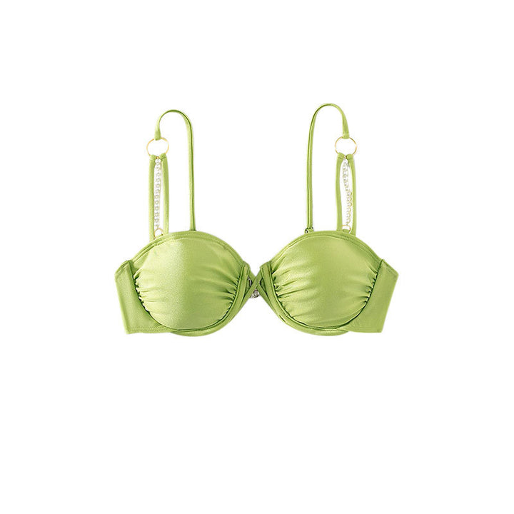Damen Bikinioberteil mit eleganten Perlendetails Echo Archiv