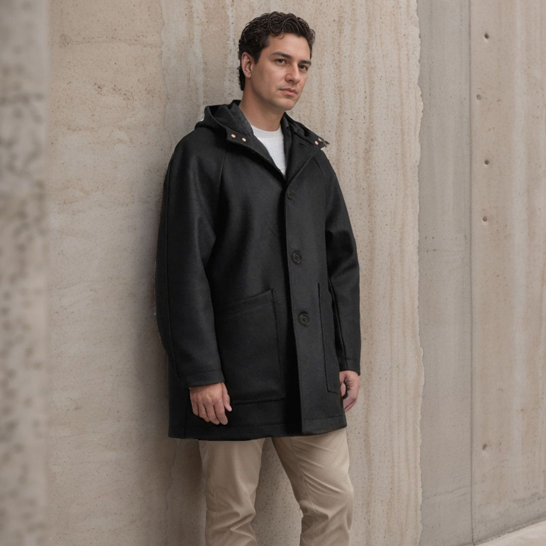 Herren praktische und elegante Softshell-Jacke mit Kapuze Echoarchiv