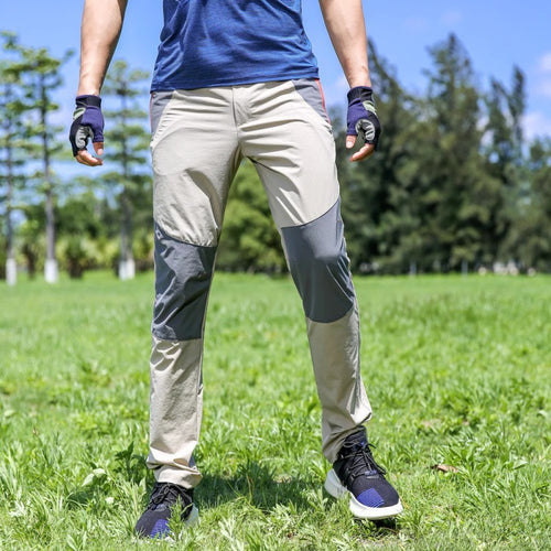 Herren nan leichte Stretch-Outdoorhose mit verstärkten Knien und ergonomischer Bewegungspasse Echo Archiv