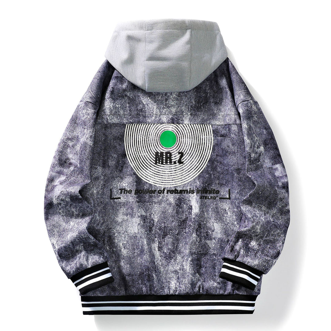 Herren Urbane Freizeitjacke mit Kapuze Echo Archiv