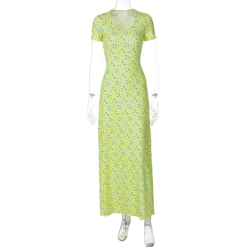 Damen Maxikleid mit floralem Muster Echo Archiv