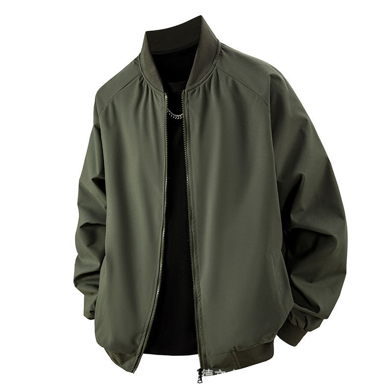 Herren Lässige Bomberjacke Echo Archiv