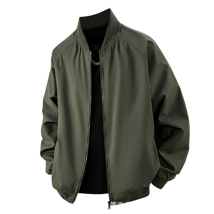 Herren Lässige Bomberjacke Echo Archiv