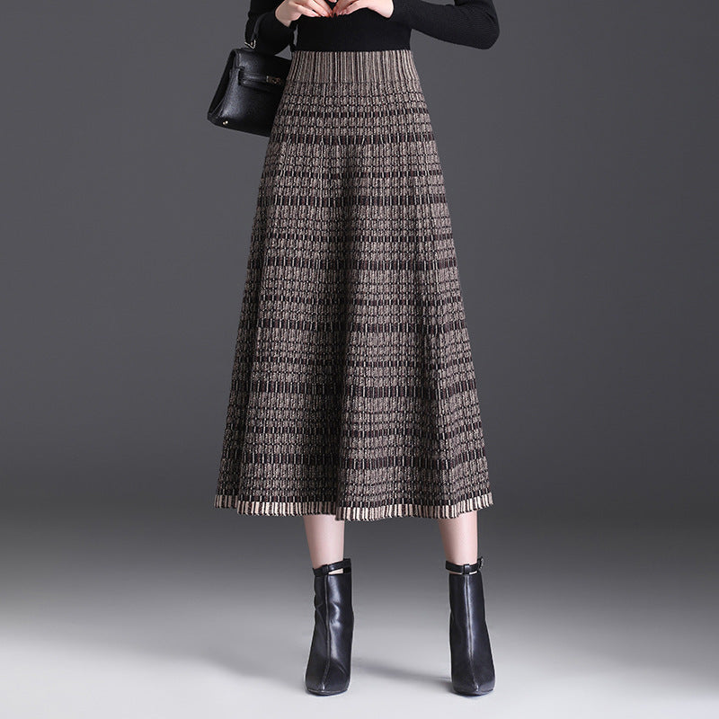 Damen Midi-Rock Echo Archiv