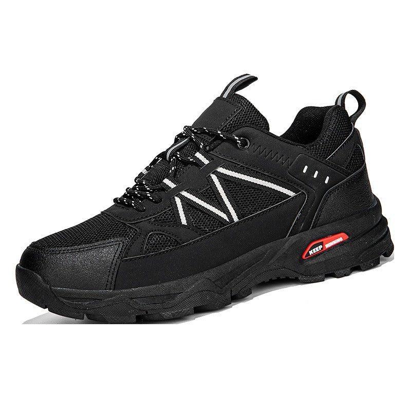 Herren robuste Outdoor-Trailrunner mit verstärkter Zehenkappe und stoßdämpfender Profilsohle – Tavélo