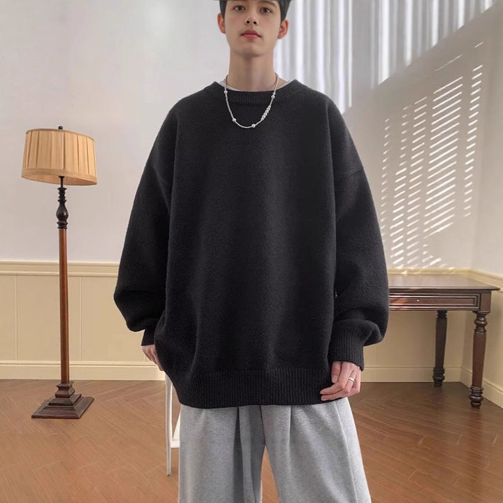 Damen Bequemer Oversize-Pullover Echoarchiv