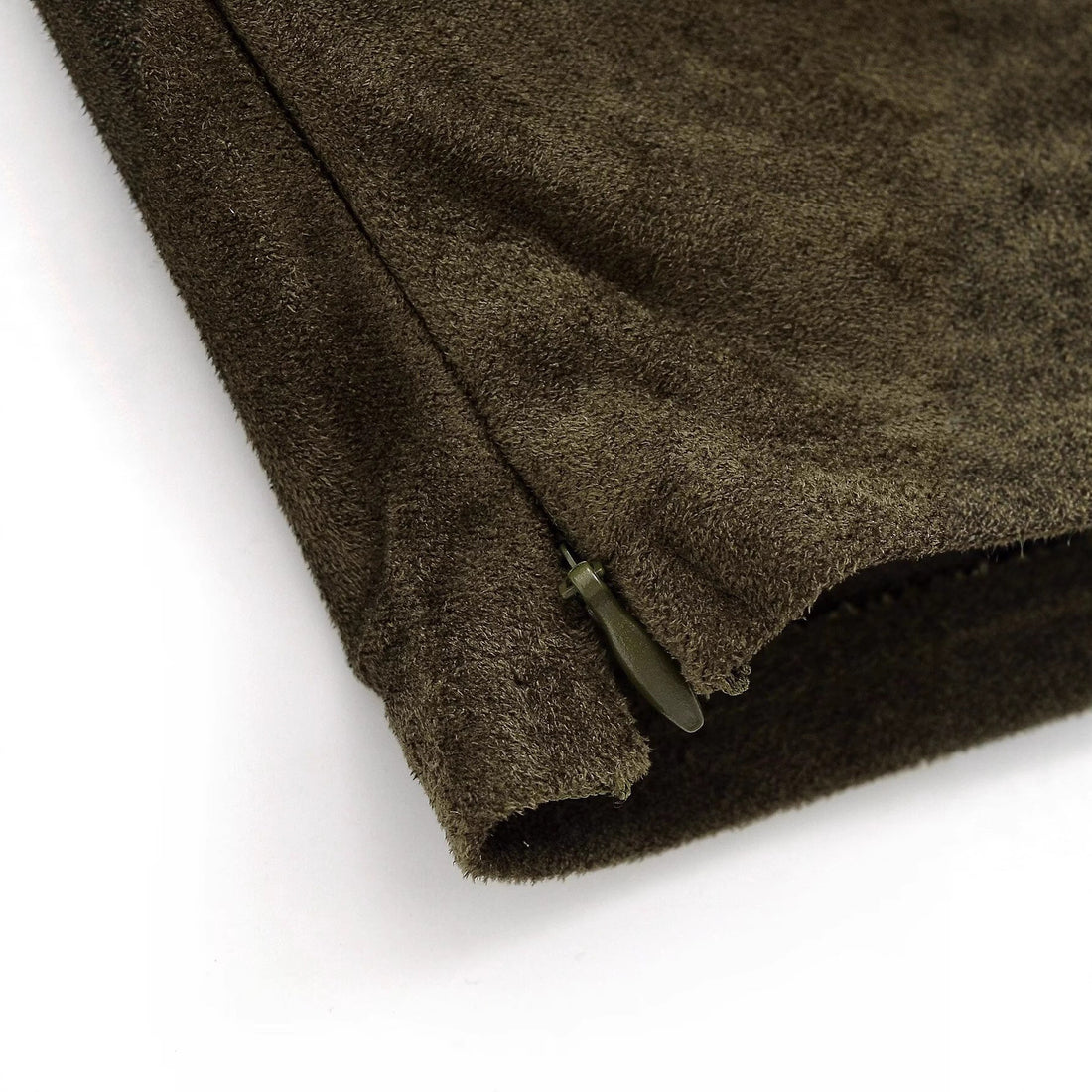 Damen Oversize-Langarmshirt aus Veloursoptik mit asymmetrischem Saum Echoarchiv