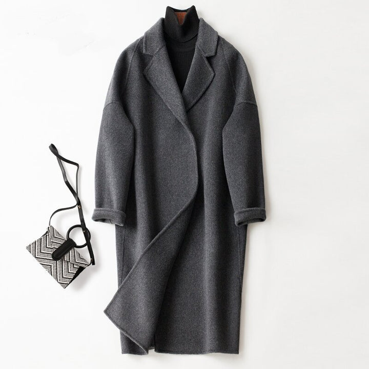 Damen Modischer Oversized-Mantel Echoarchiv