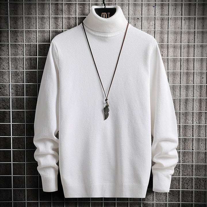 Herren bequemer Rollkragenpullover Echoarchiv