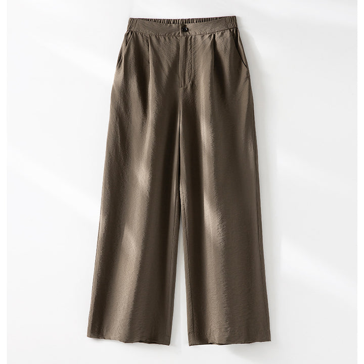 Damen Leichter Oversize-Blazer mit V-Ausschnitt, Ein-Knopf-Verschluss und gerafften Dreiviertelärmeln Echoarchiv