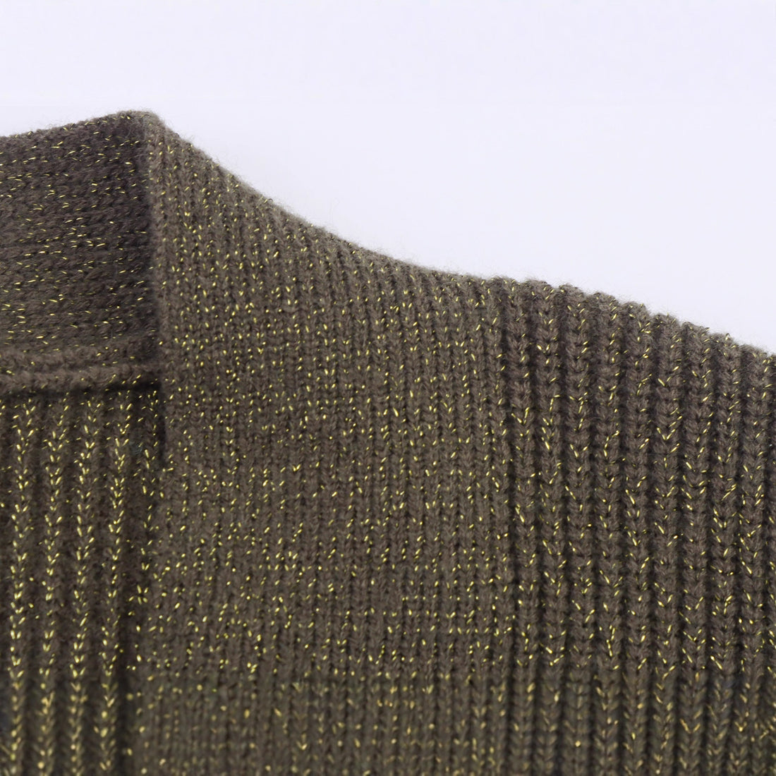 Damen Lange Strickjacke mit Bindegürtel, aufgesetzten Taschen und tiefem V-Ausschnitt Echoarchiv