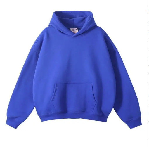Unisex nan oversized Kapuzenpullover mit Kängurutasche und gerippten Bündchen Echo Archiv