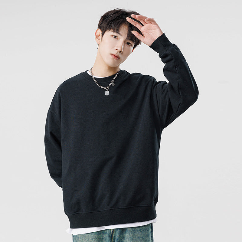 Unisex Oversize‑Sweatshirt mit Rundhalsausschnitt, gebürstetem Innenfutter und gerippten Abschlüssen Echo Archiv