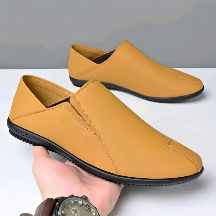 Herren Eleganter Slipper-Loafer im minimalistischen Business-Casual-Design mit flexibler Profilsohle Echoarhiv