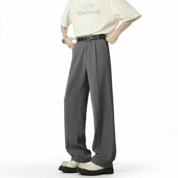 Herren Elegante und lässige Weit geschnittene Hose Echo Archiv