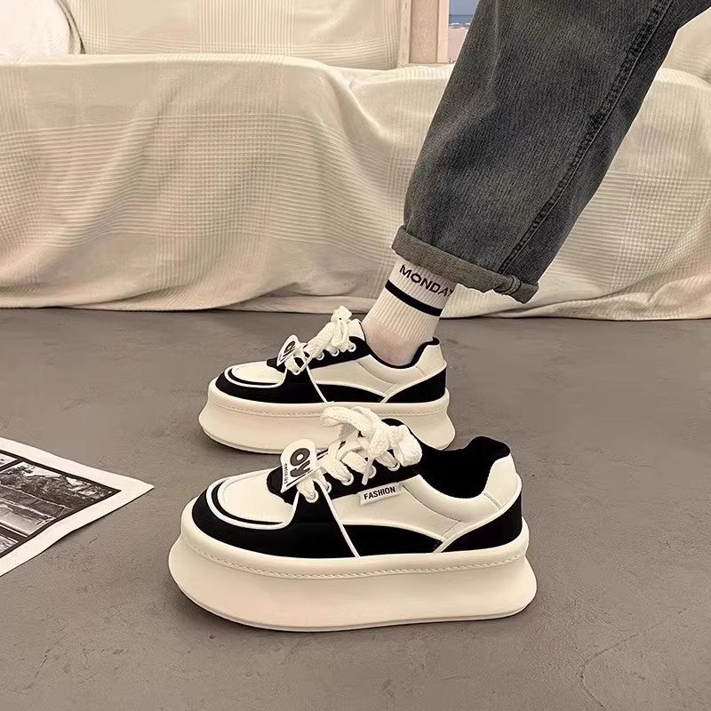 Damen Modische Plateau Sneakers mit innovative Dämpfungstechnologie Echo Archiv