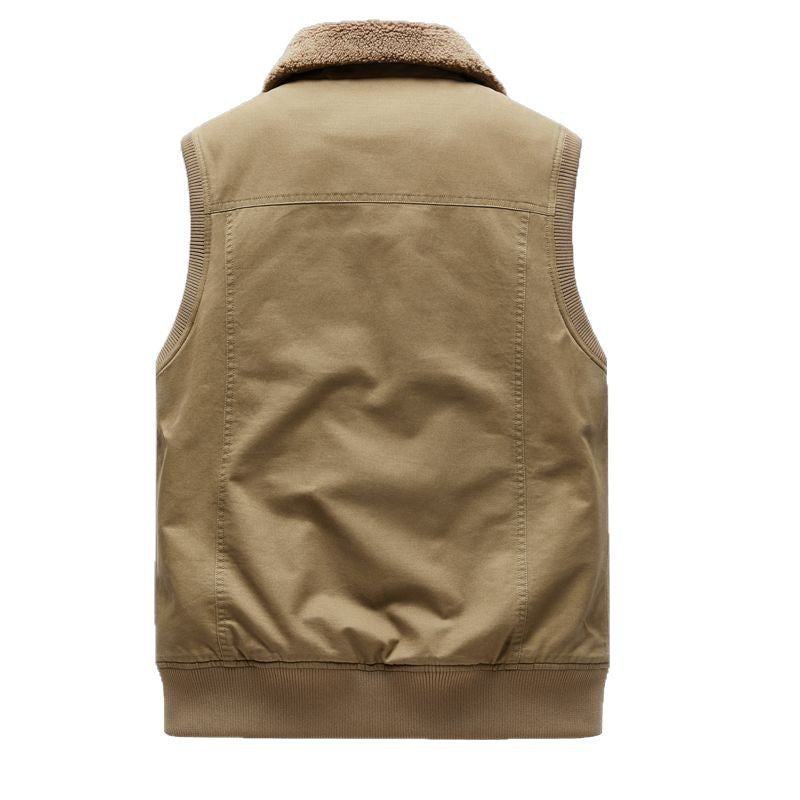 Herren Fleece gefütterte Outdoor-Weste Echo Archiv