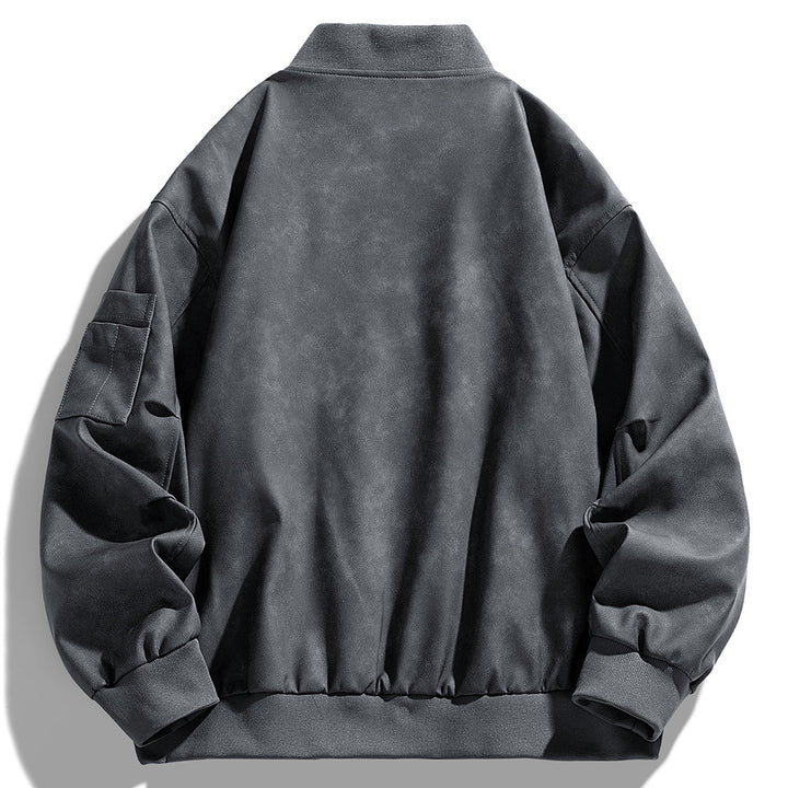 Herren Bomberjacke mit praktischem Design und funktionalen Taschen Echoarchiv