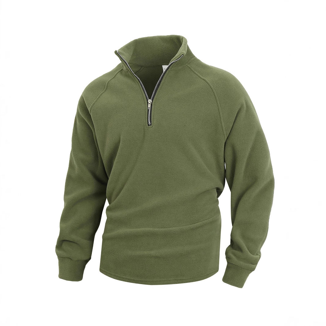 Herren Fleece Pullover mit halbem Reißverschluss Echoarchiv