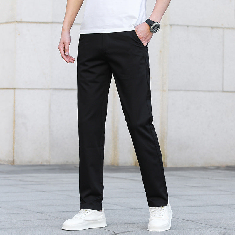 Herren Schmale Stretch-Chinohose im Business-Casual-Look Echo Archiv