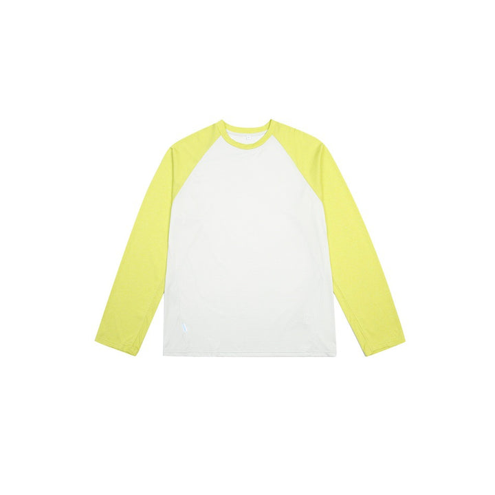 Unisex Raglan-Langarmshirt aus leichter Baumwollmischung mit Waffelstruktur Echoarchiv