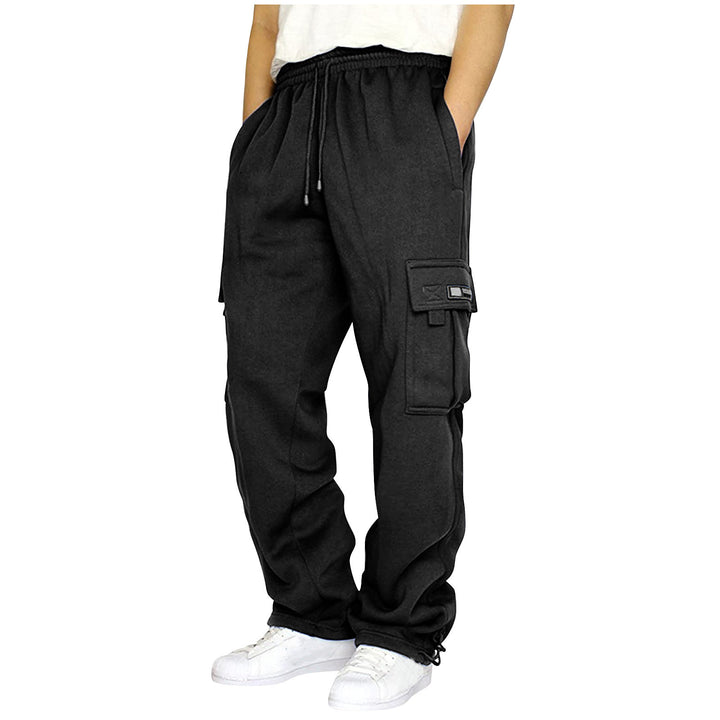 Herren Cargo-Jogginghose mit elastischem Bund und multifunktionalen Taschen Echoarchiv