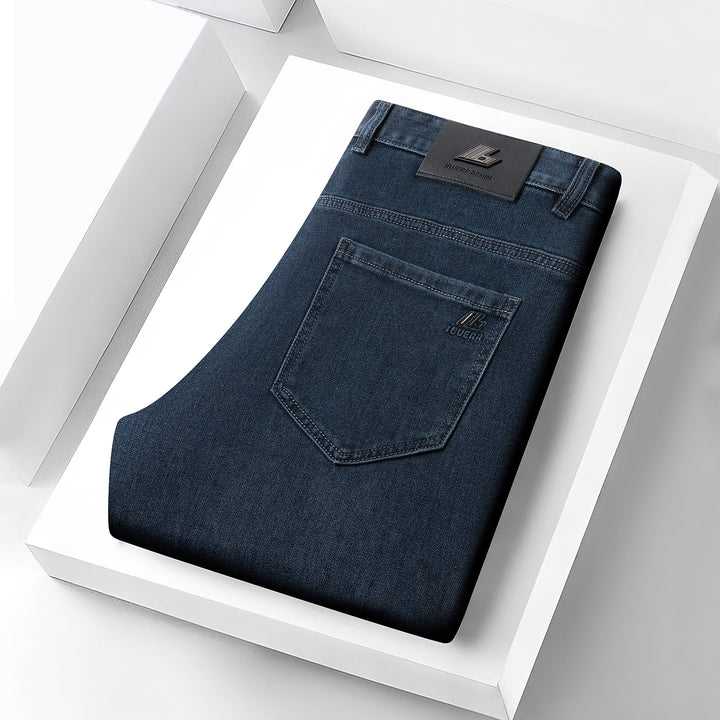Damen Slim Hochbund-Jeans mit Stretch und verkürzter Knöchellänge Echo Archiv