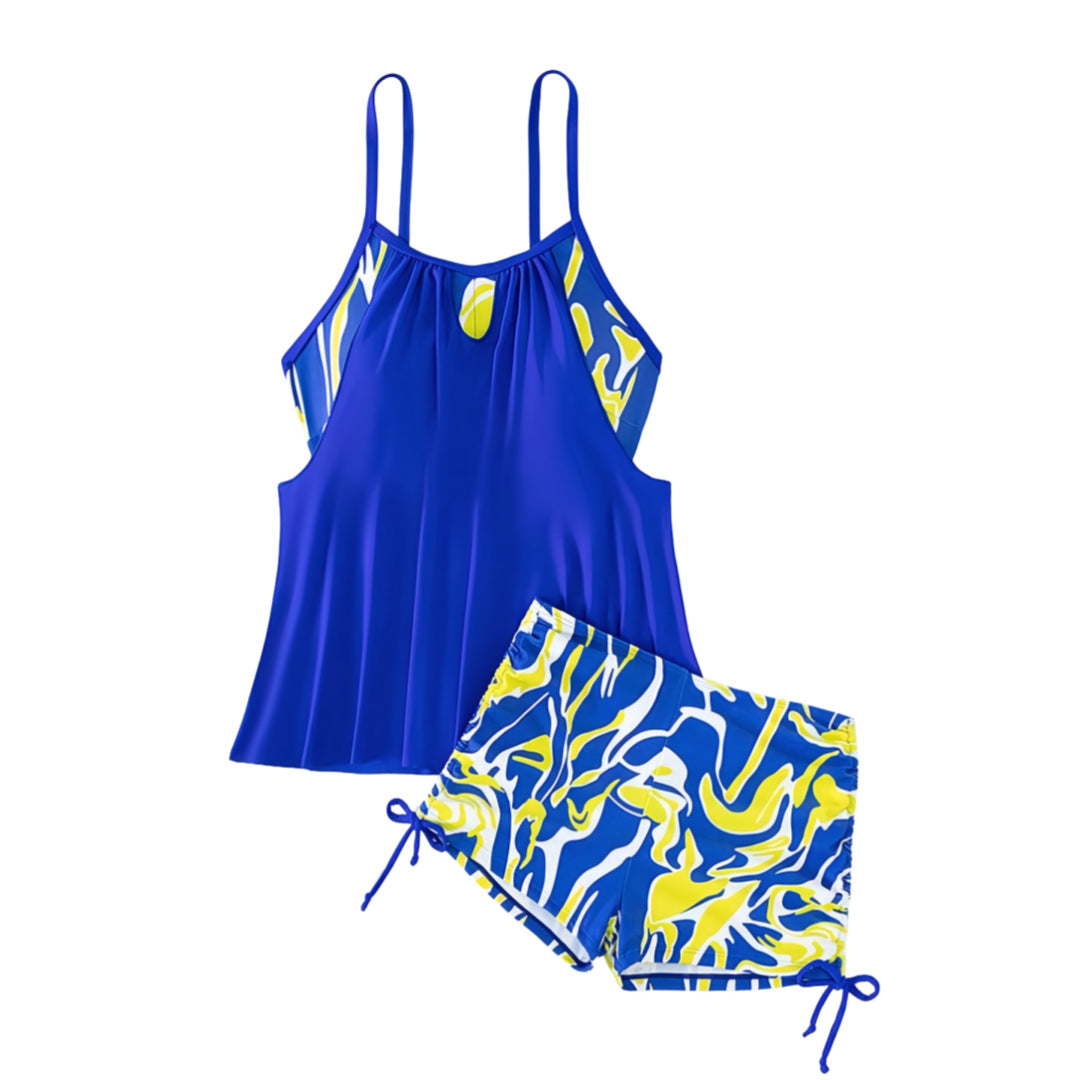 Damen Badekleid mit Shorts im modernen Design Echo Archiv
