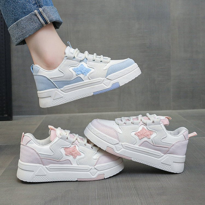 Damen Sneakers mit glitzerndem Sternenapplikation und komfortabler Dämpfung Echo Archiv