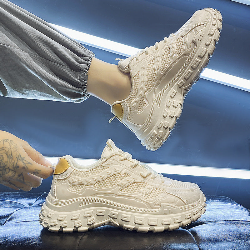 Damen Sportliche Mesh-Sneakers mit dämpfender Sohle und atmungsaktiver Konstruktion Echo Archiv