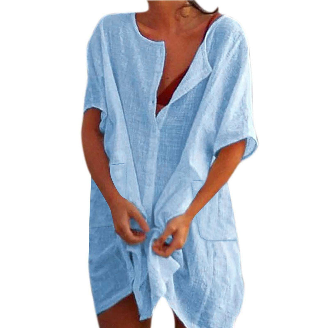 Damen lässiges Strandkleid Echoarchiv