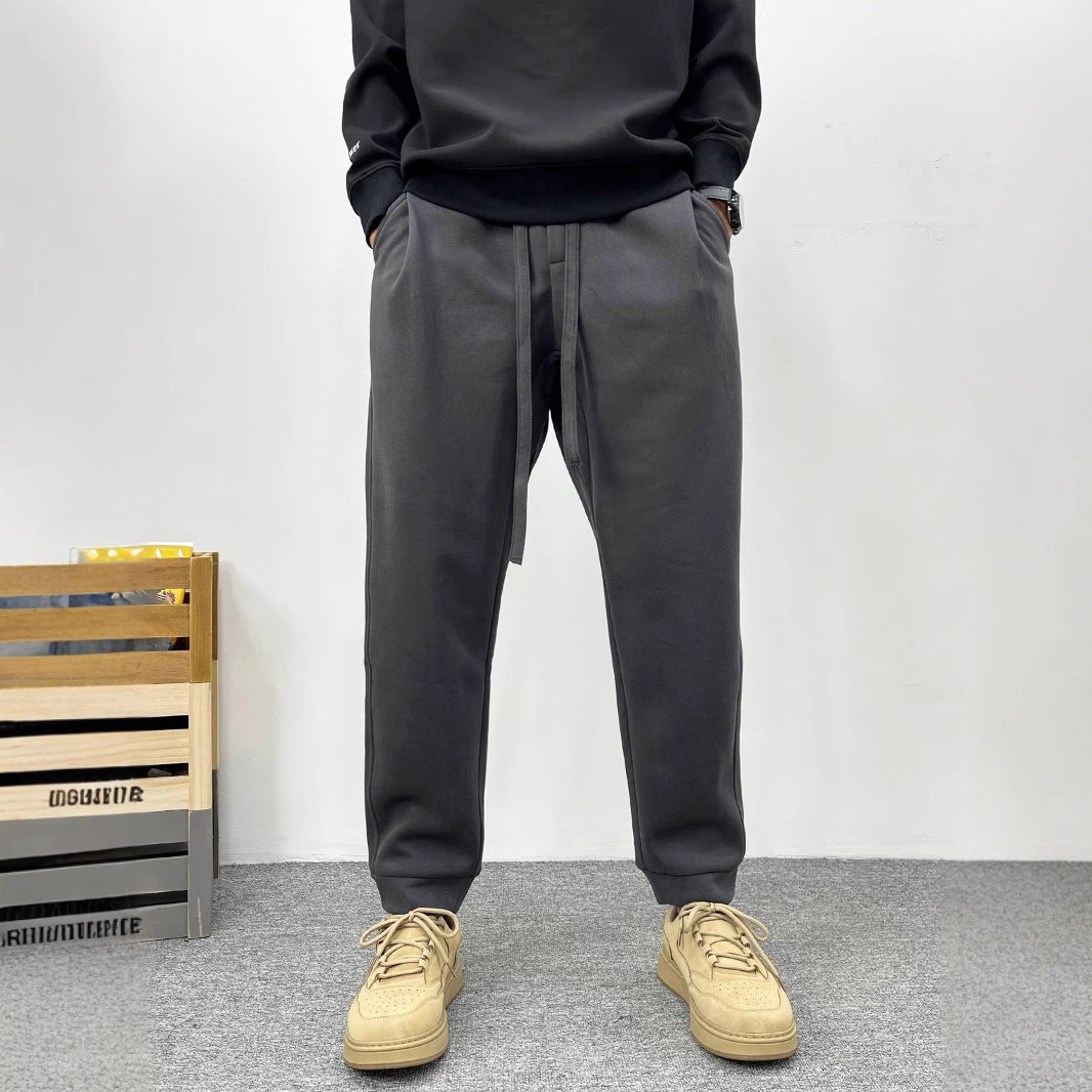 Herren Lässige Sweatpants mit elastischem Bund Echoarchiv