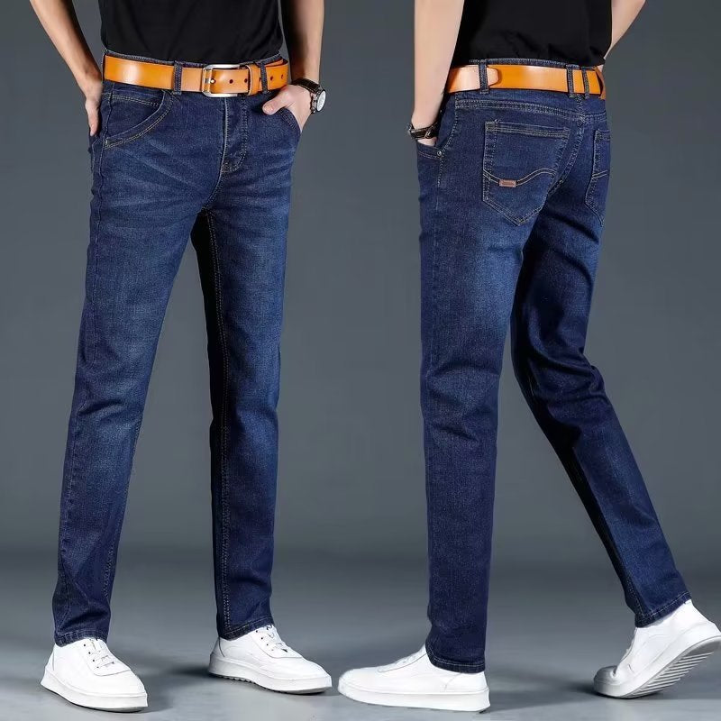 Herren Slim Fit Jeans mit flexiblem Bund und modernen Details Echoarchiv
