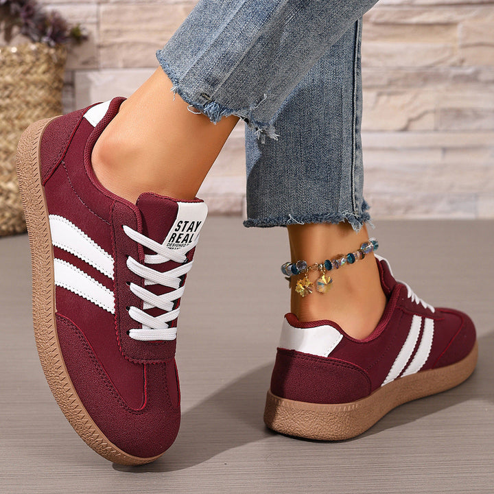 Damen Urbanes Lifestyle-SnEchoarchivker mit sportlichem Obermaterial und rutschfester Sohle Echoarchiv